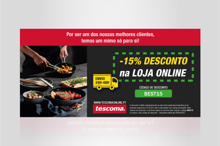 Campanha promocional  Tescoma
